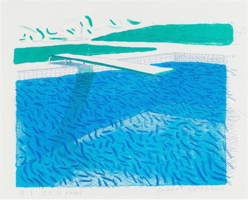 David Hockney Work Heads to Auction