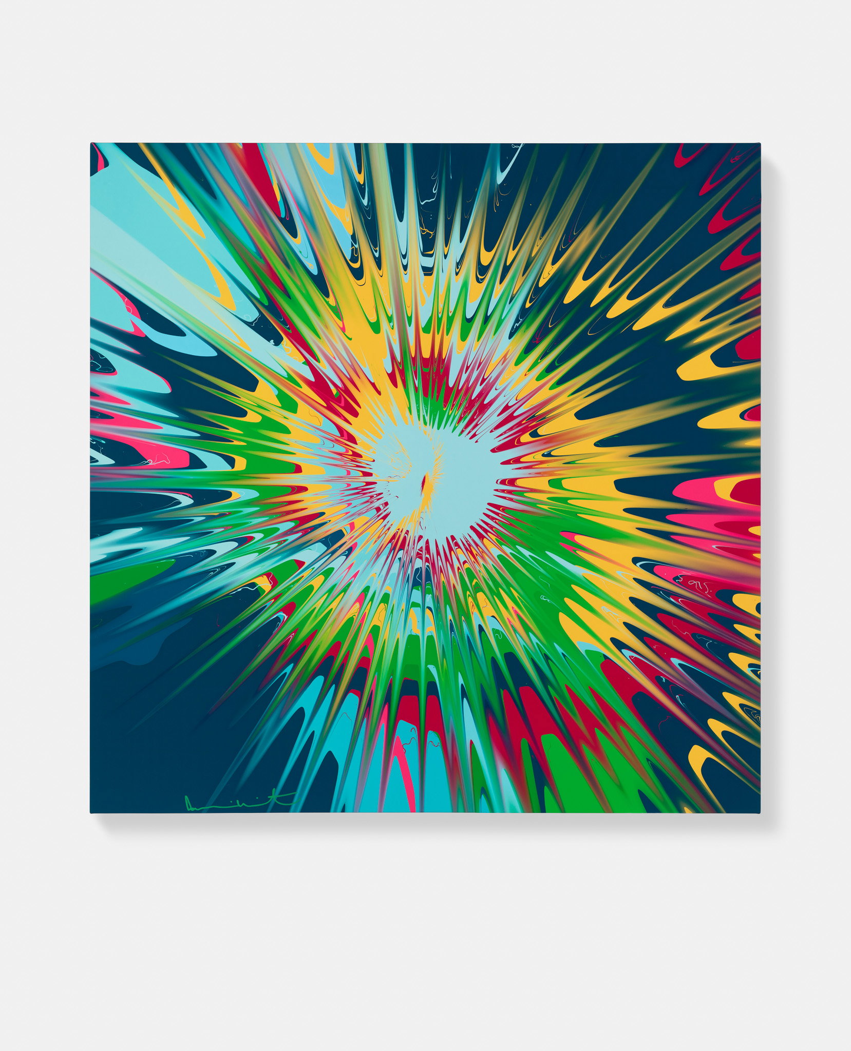 Beautiful, Nearly Invincible, Very Clearly Demonstrated, Unanalyzed, Wildest And Sweetest Explosion Painting image #1 main image