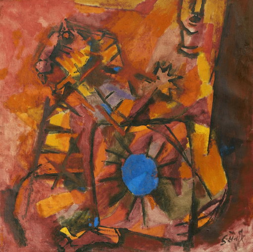 Maqbool Fida Husain Work Heads to Auction