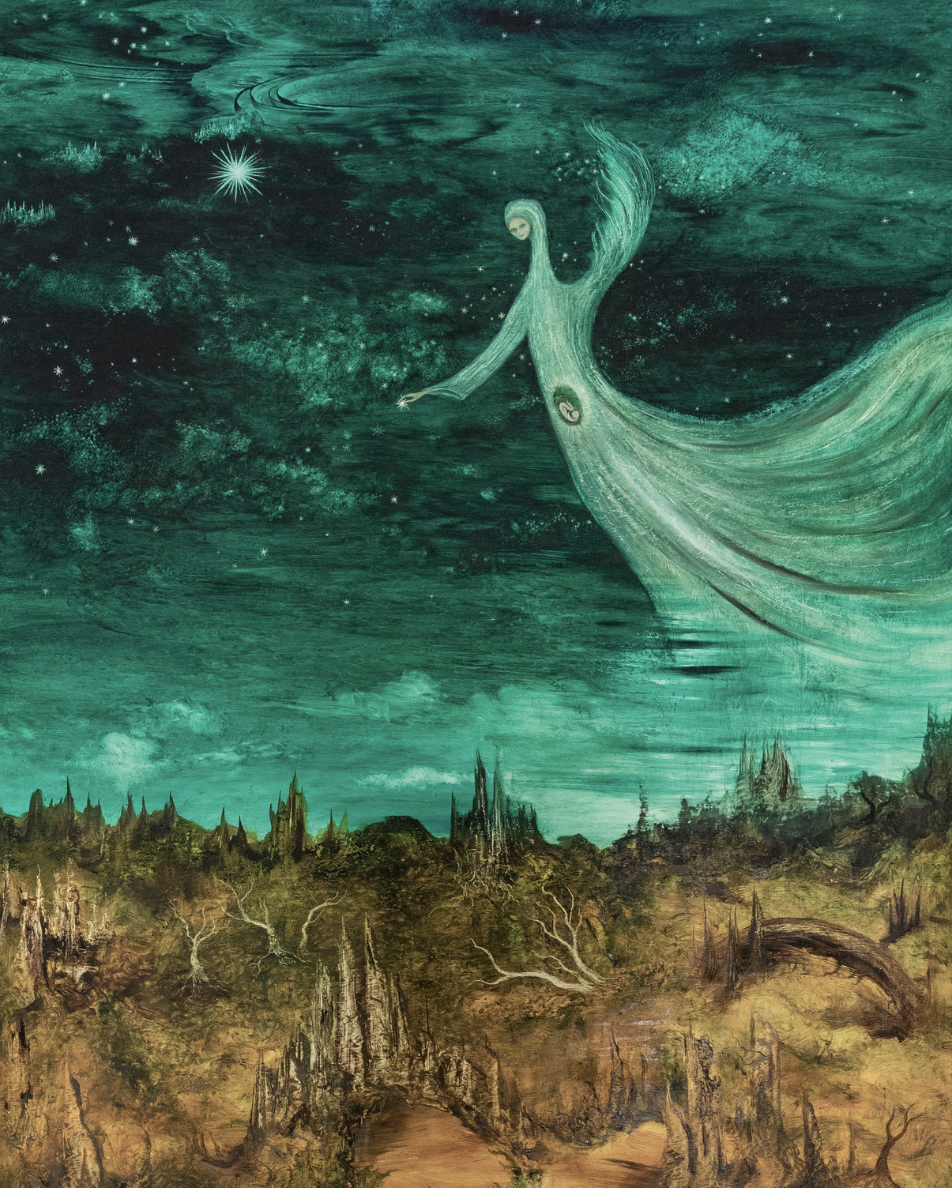 Sofia Bassi: Floating Between Earth and Sky at Pippy Houldsworth Gallery. Image copyright the artist's estate, courtesy of the gallery