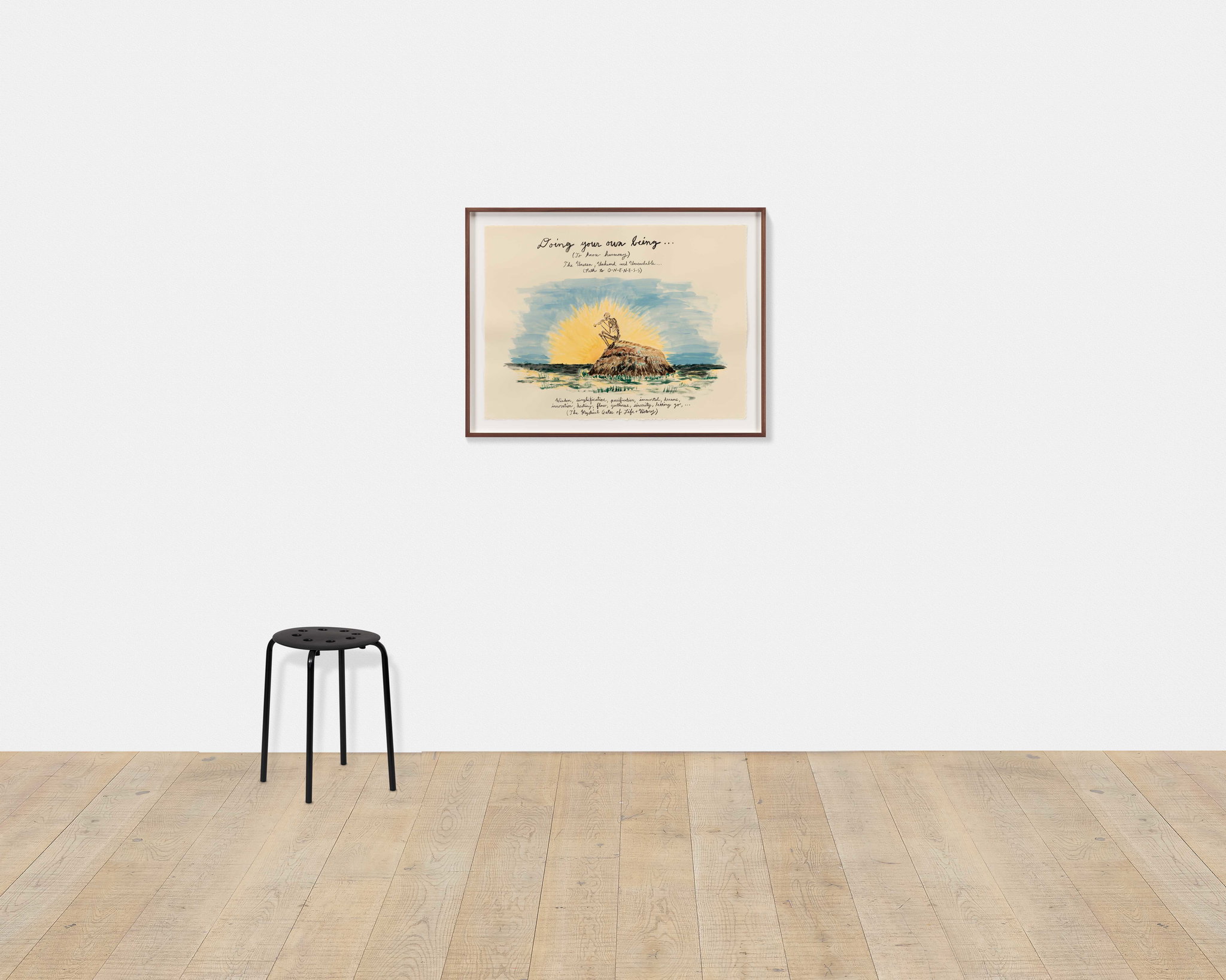 Doing your own being... scale image