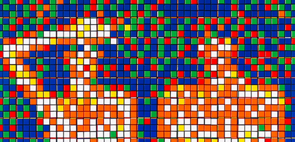 rubikcubism-invader - Carousel 2-2