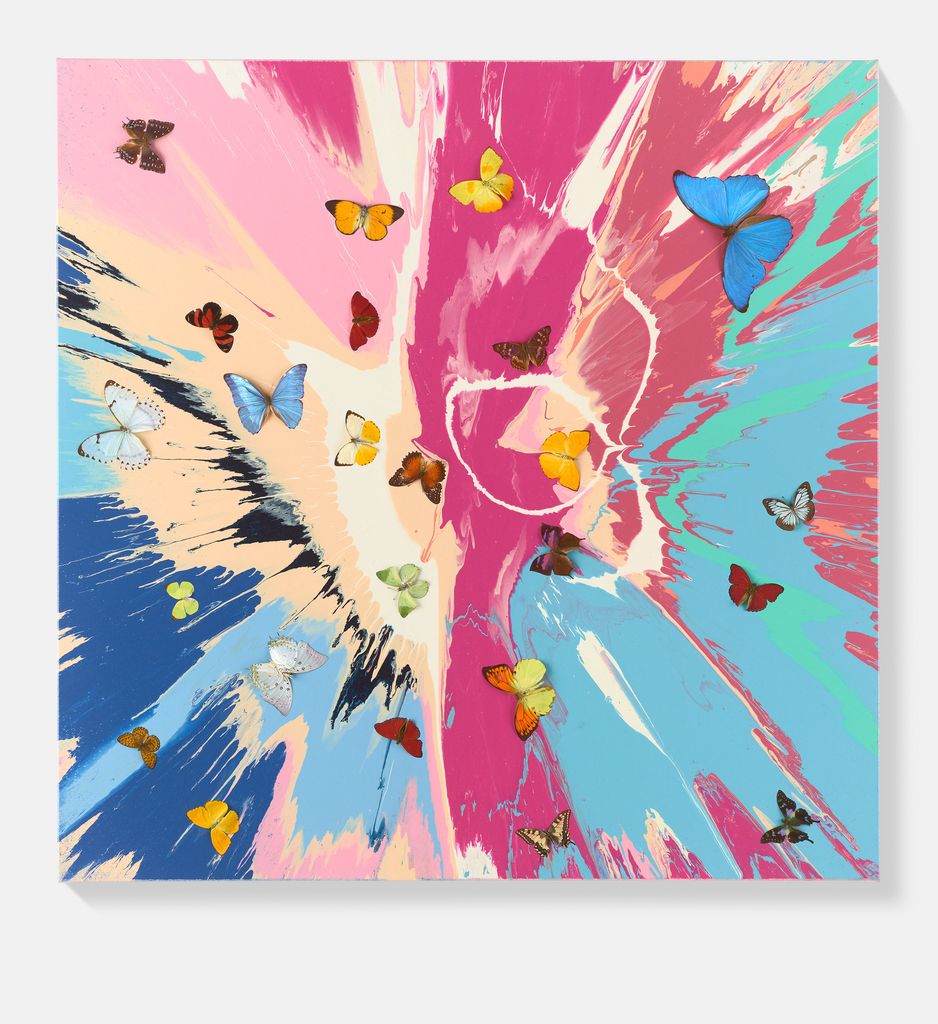 Beautiful Adore, Cherish, Admire Painting (with Butterflies) 1 main image