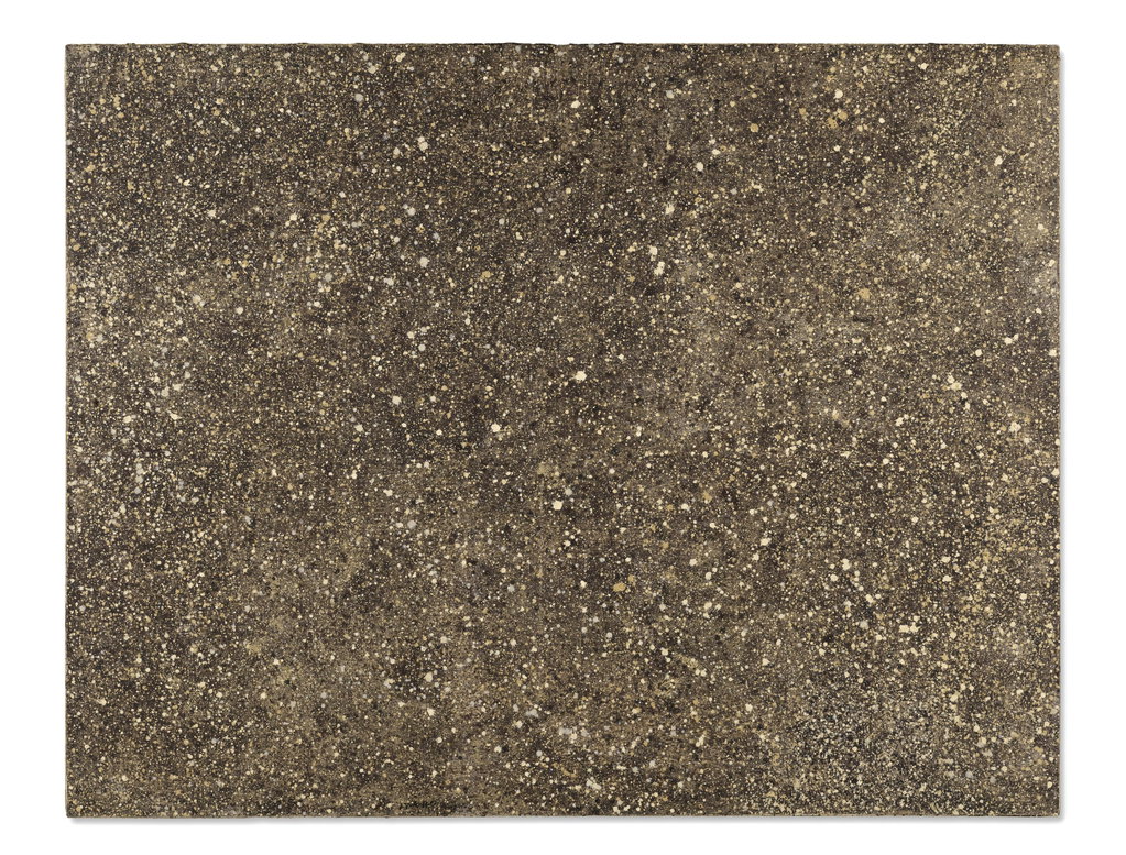 The Physics of the Soil (Texturology XXIII) by Jean Dubuffet sold for $494,400. Image courtesy of Christie's