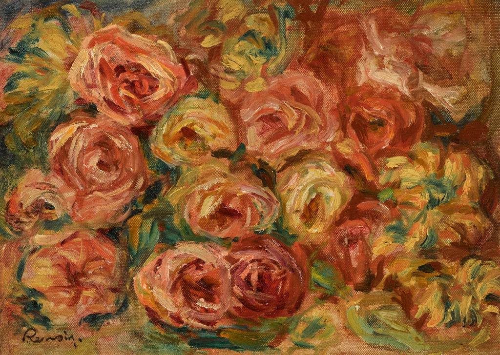 Jetée de roses – fragment. Image courtesy of Sotheby's