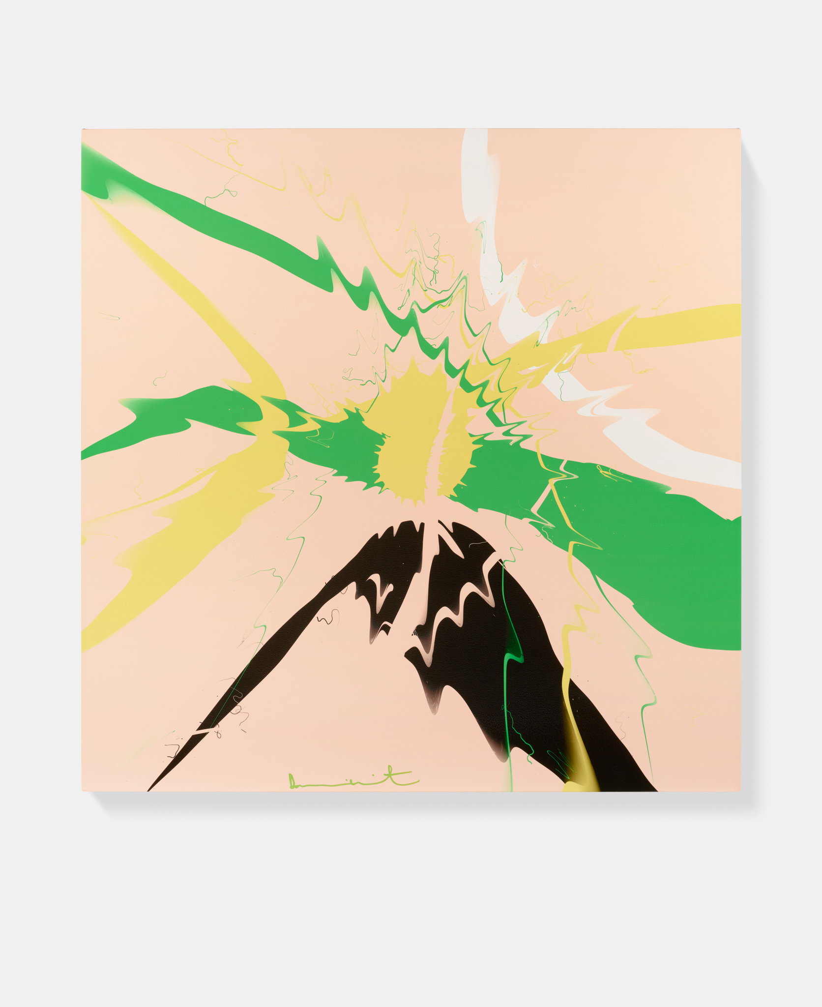 Beautiful, Very Inscrutable, No Good, Somewhat Calmer Corkscrew Painting image #1 main image