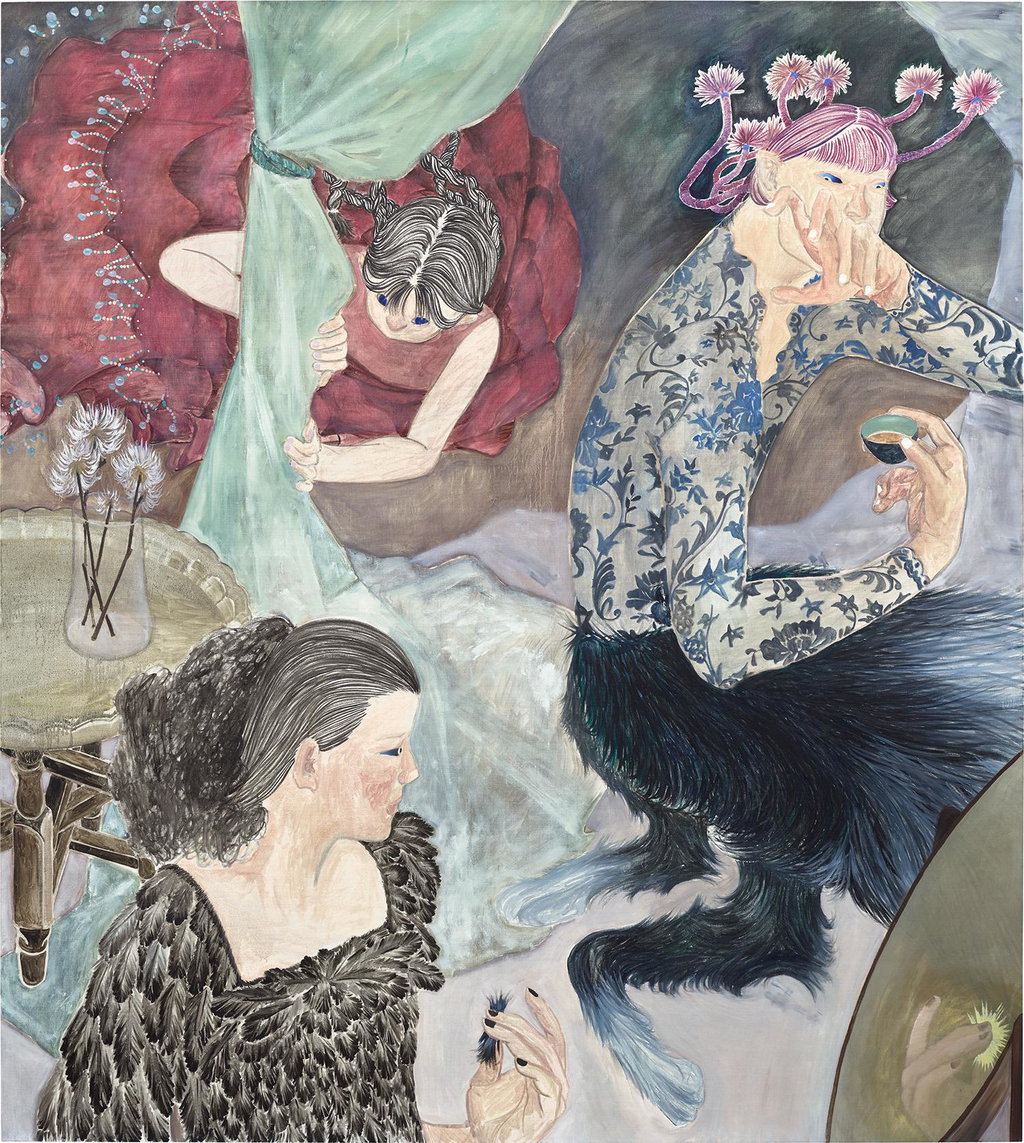 The adoption of the maiden (2021). Sold for $147,500 in 2025. Image courtesy of Phillips