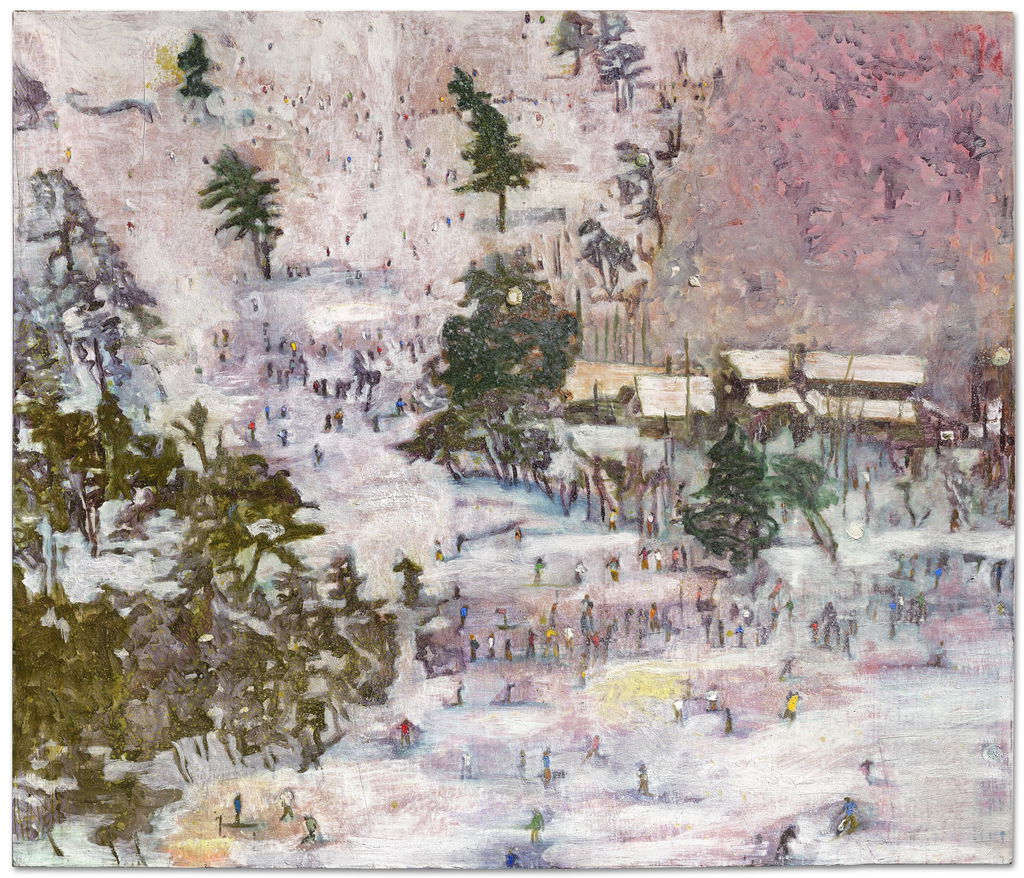Ski Jacket by Peter Doig sold for $19.03m.
Image courtesy of Christie's