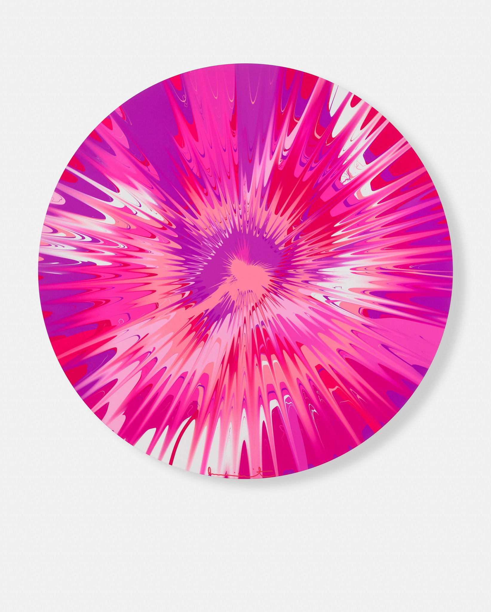 Beautiful, Once Perfect, Less Than Good, Unfathomable But Serene Explosion Painting image #1 main image
