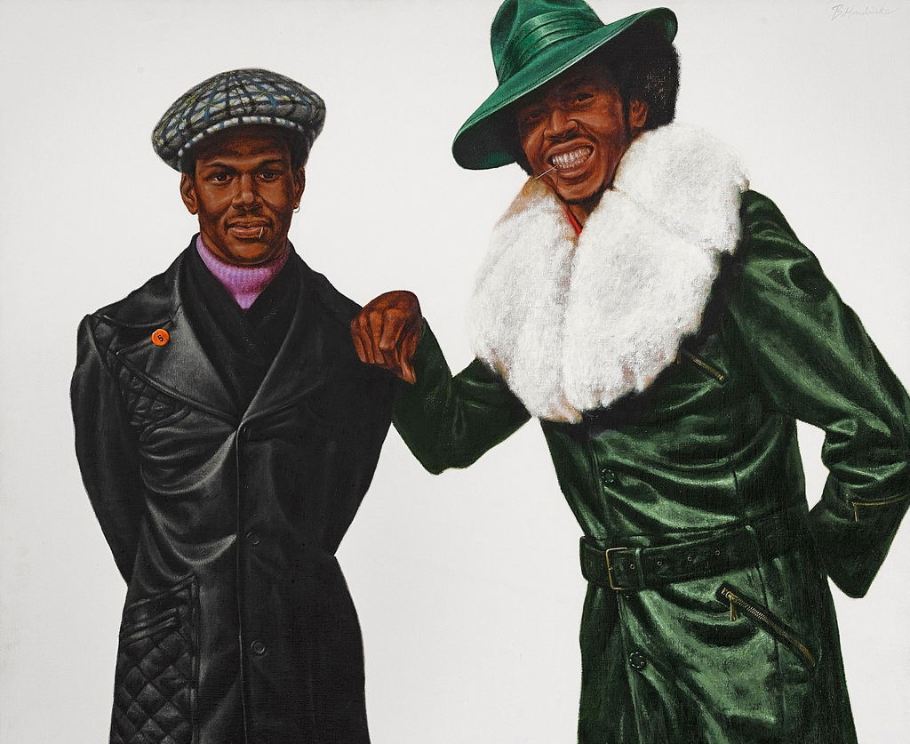 Barkley L. Hendricks' Yocks (1975) set a new auction record for the artist when it fetched $8.38 million at Sotheby's New York in 2023. Image courtesy of Sotheby's
