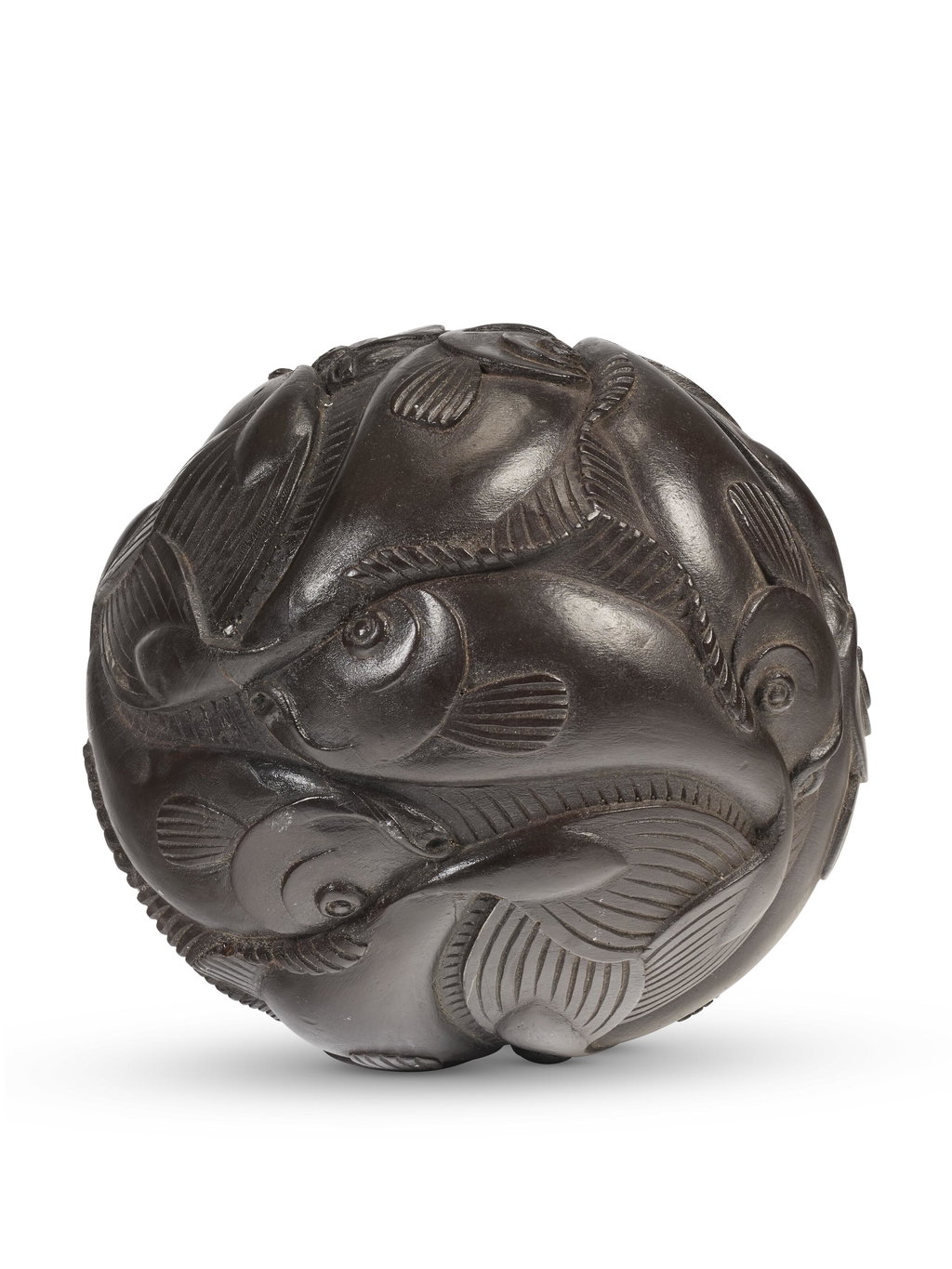 Sphere with Fish by After M.C. Escher sold for $6,096 (509% above estimate). Image courtesy of Christie's
