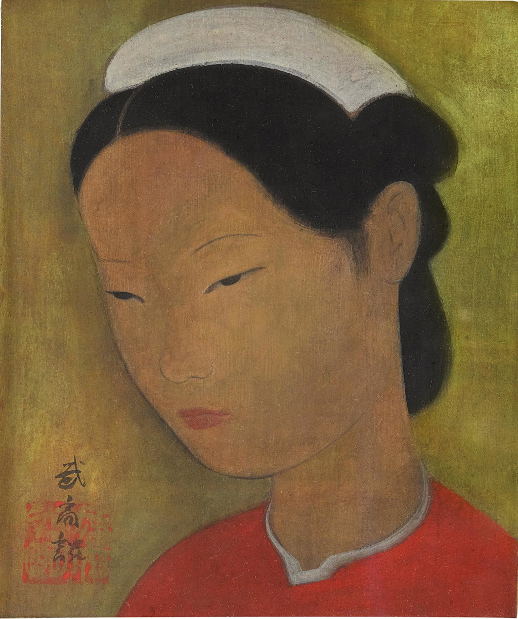 Portrait of a young girl. Image courtesy of Sotheby's Hong Kong