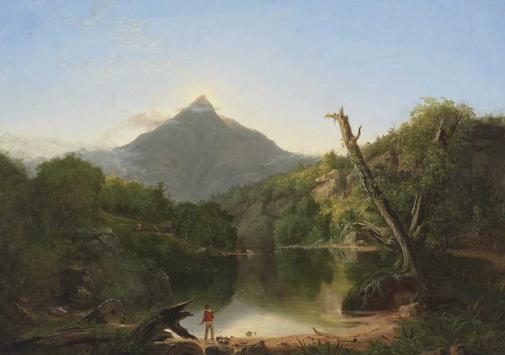 Mount Chocorua, New Hampshire by Thomas Cole sold for $1.62m.
Image courtesy of Christie's