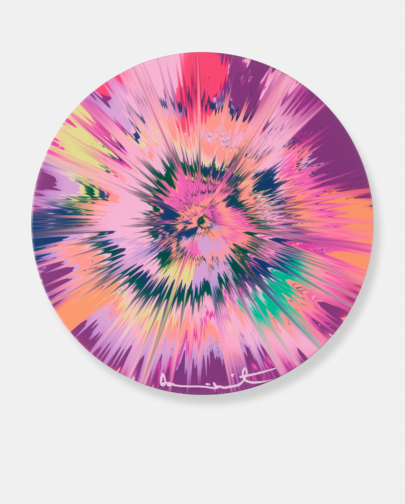 Beautiful, Too Perfect, Chameleon-Like, Singularly Sensitive, Unassuaged, Bolder And Lovelier Vapor Painting image #1 main image