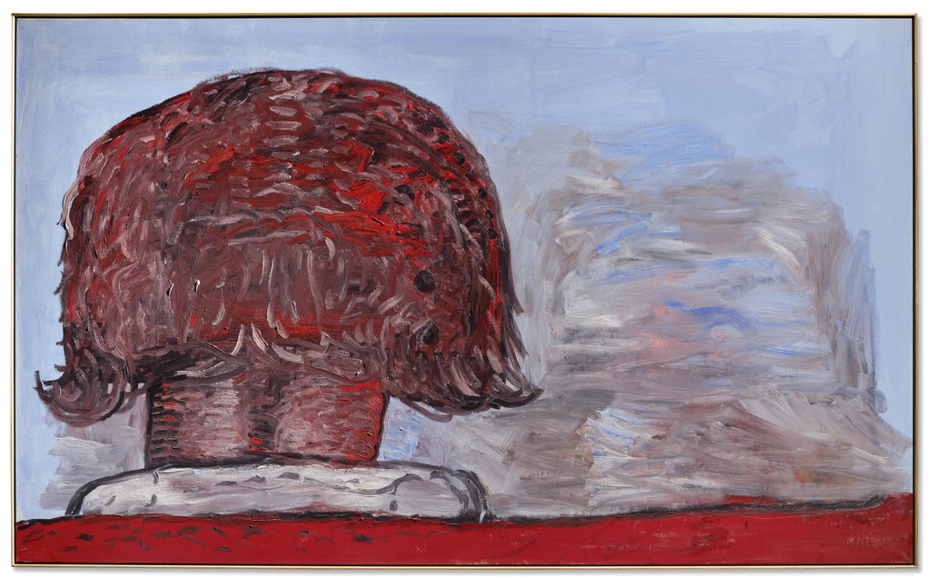Mirror Head by Philip Guston sold for $5.22m. Image courtesy of Christie's
