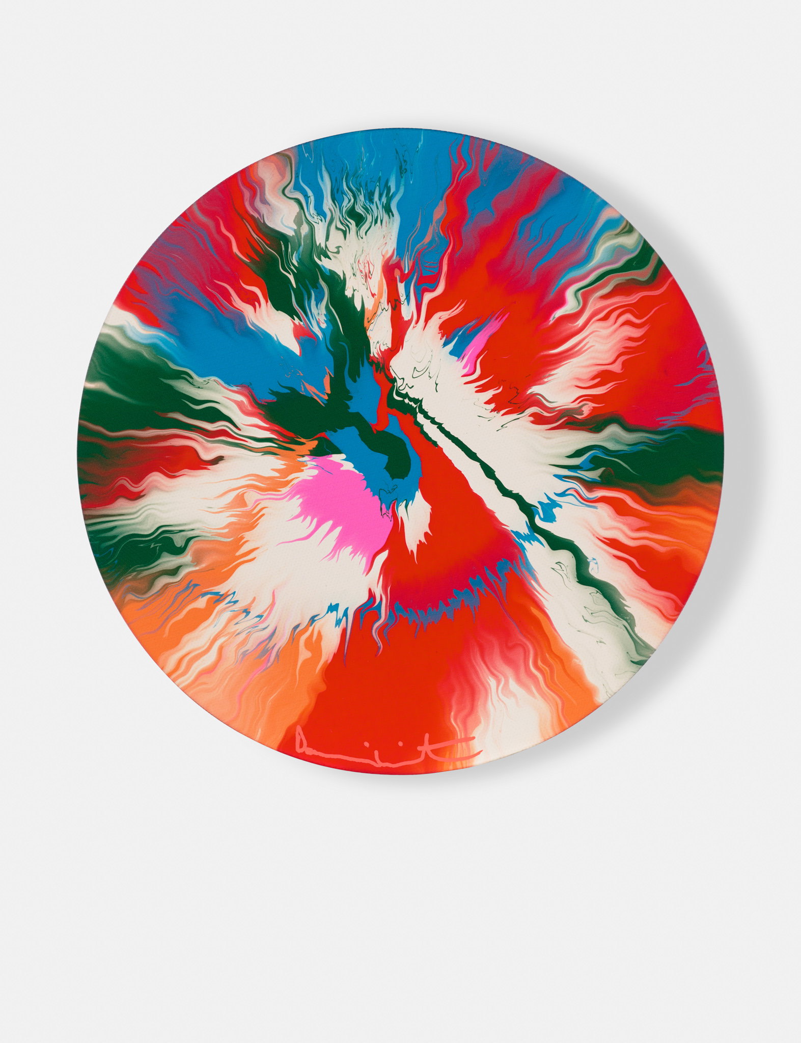 Beautiful, Absolutely Foreign To Humanity, Full Bold, Rich And Luxuriant Bursting River Painting image #1 main image