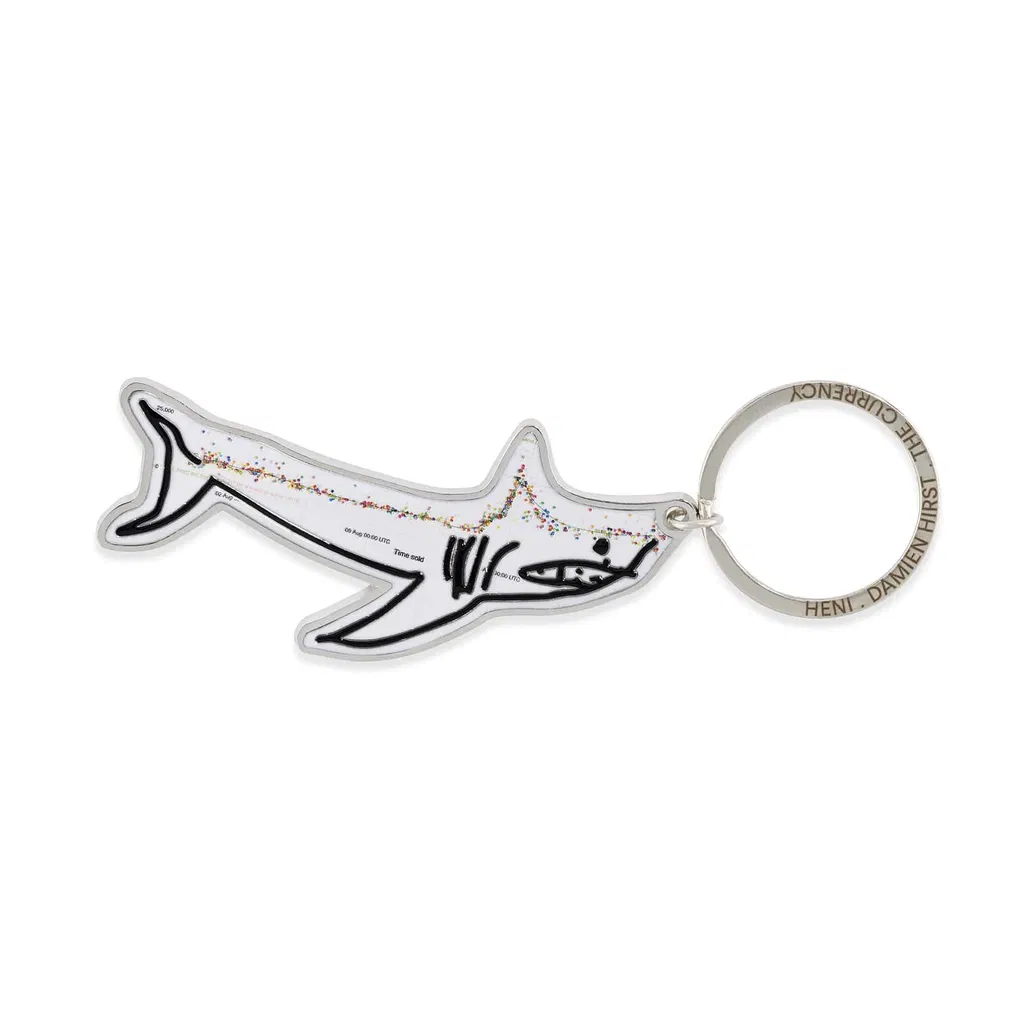 The Currency White Shark Keyring image #1 main image