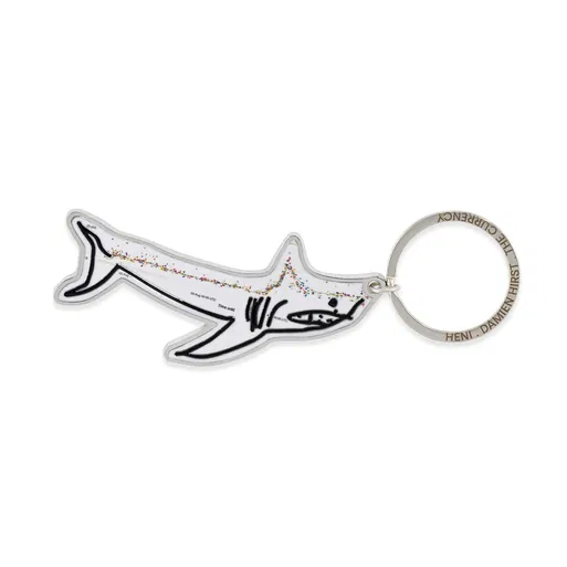 The Currency White Shark Keyring