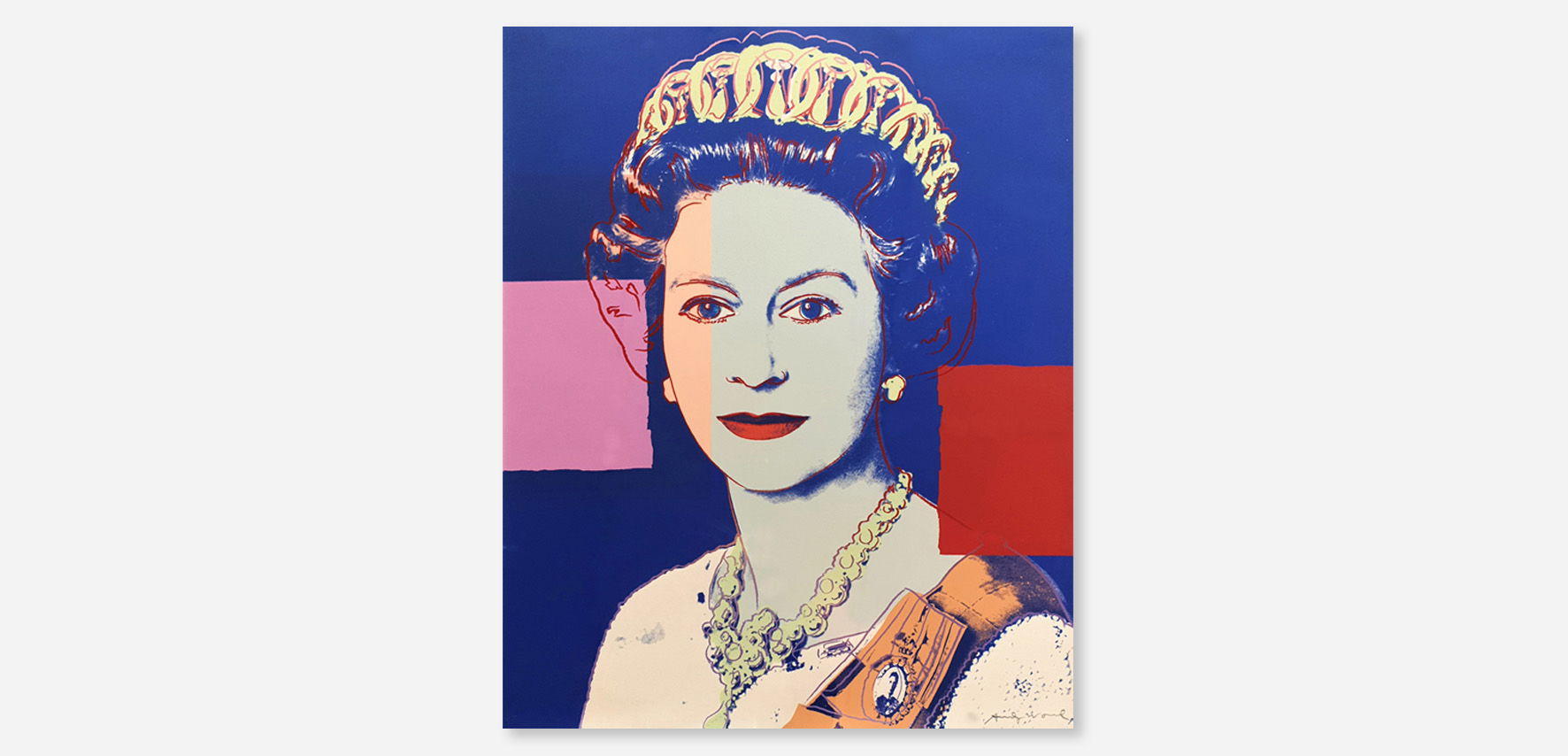 Andy Warhol – Queen Elizabeth II from 'Reigning Queens' | HENI Blog