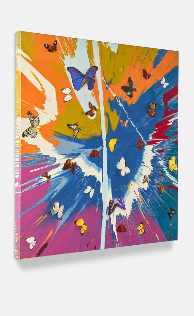 Beautiful To Love Without Measure Painting (with Butterflies) 2
