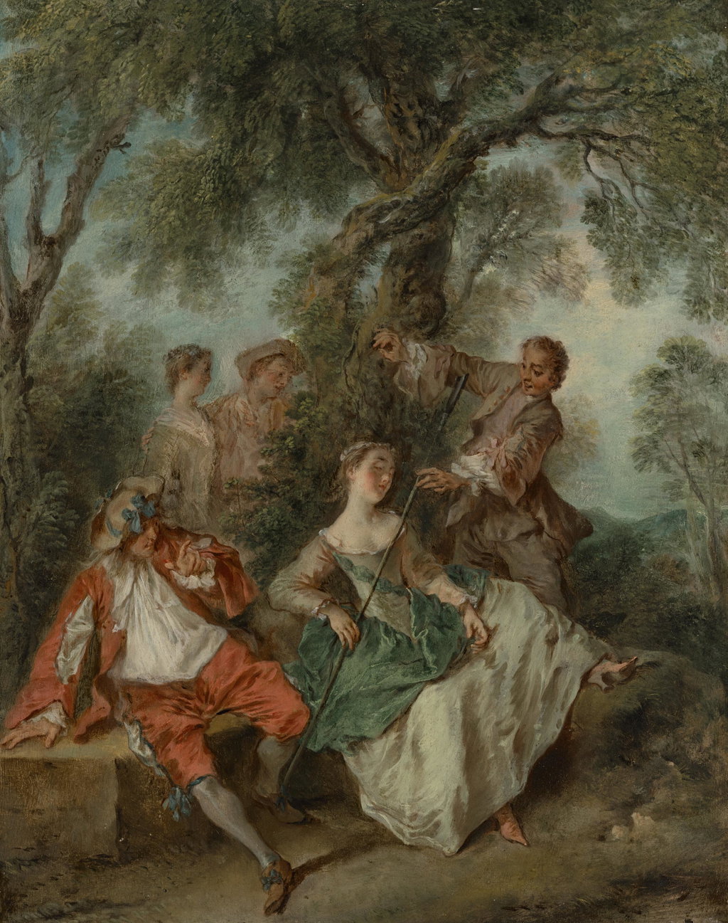 La bergère endormie (The sleeping shepherdess). Image courtesy of Christie's