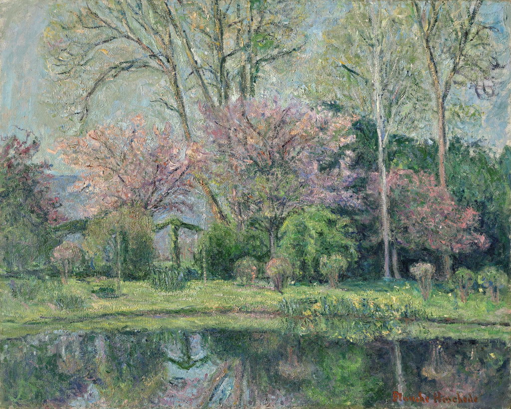 Giverny, Partial View of the Water Lily Pond. Image courtesy of Christie's