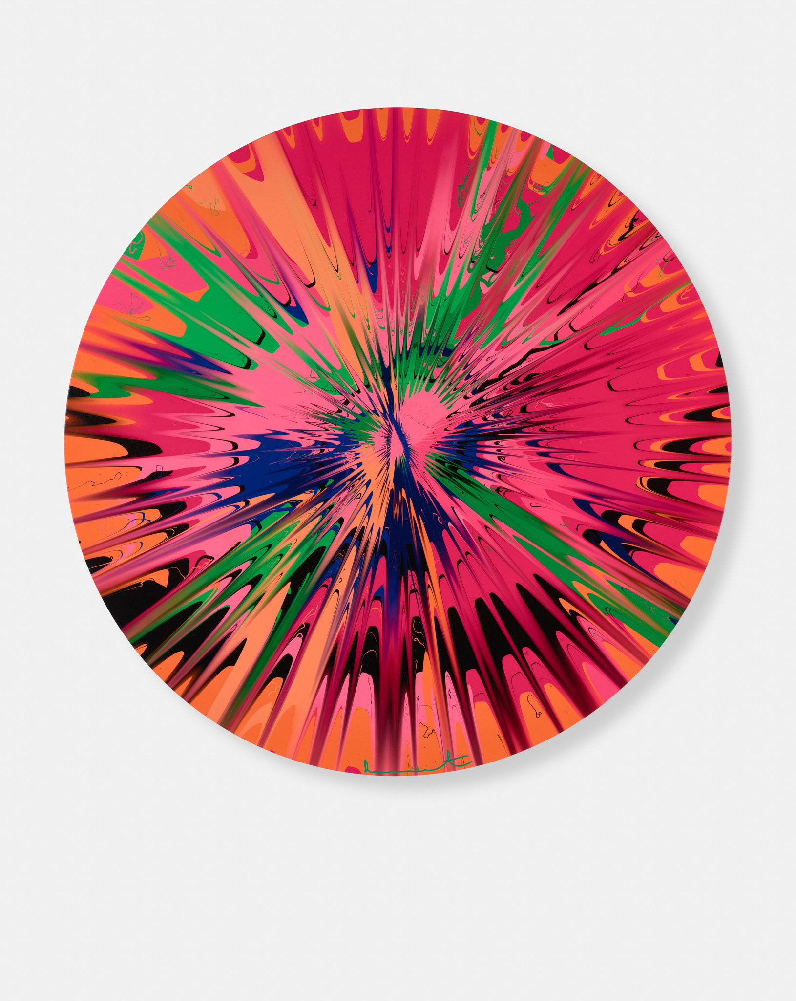 Beautiful, Self Assured, Perfectly Indescribable, Ever Solid Explosion Painting image #1 main image