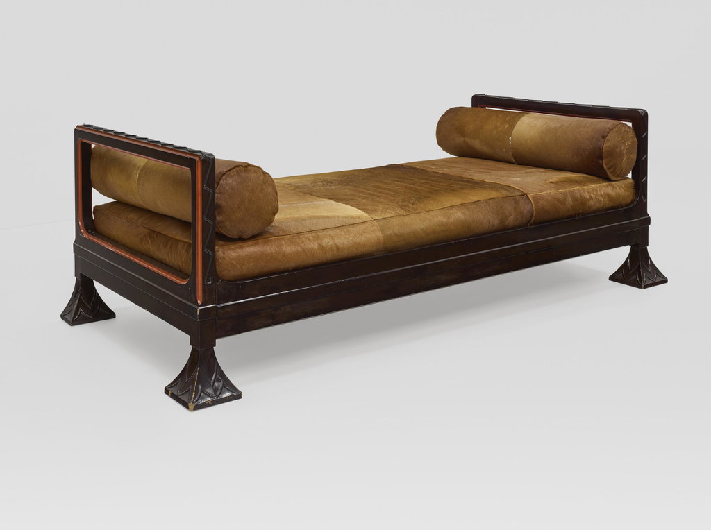 'Persian' Bed by Eileen Gray estimated at $469,400 (low) to $704,200 (high). Image courtesy of Christie's