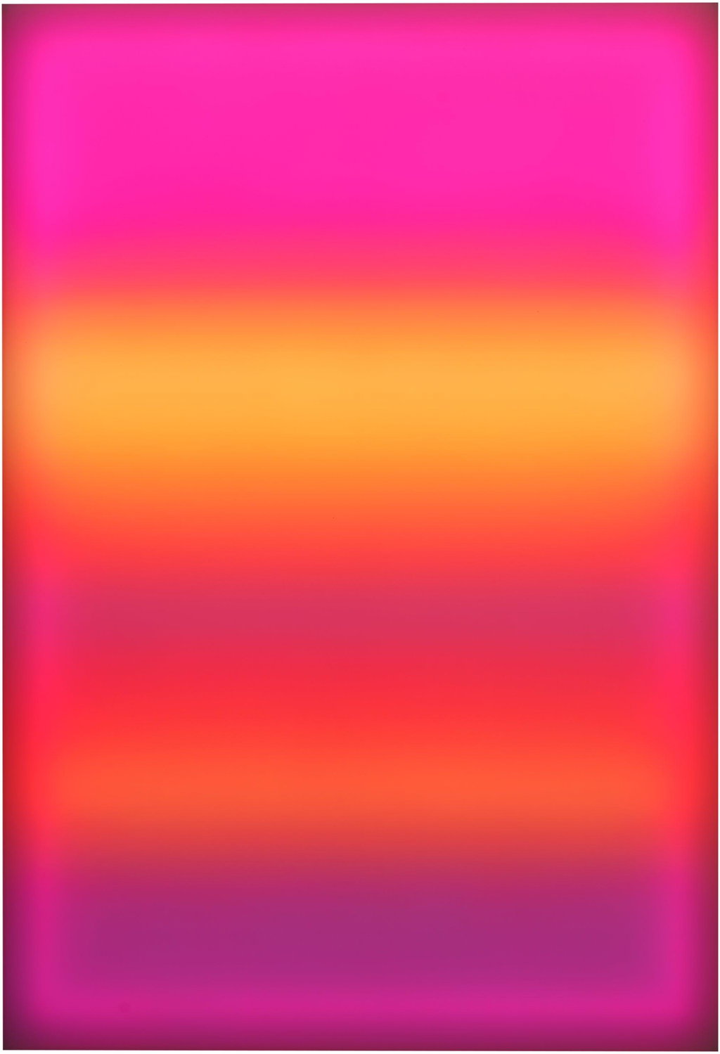 Untitled by Leo Villareal sold for $38,700 (383% above estimate). Image courtesy of Phillips