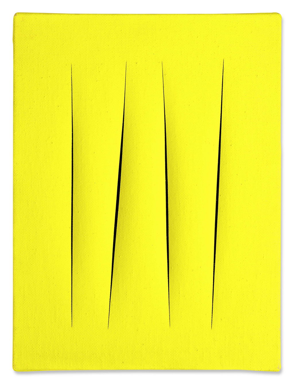 Concetto spaziale, Attese by Lucio Fontana sold for $1.07m.
Image courtesy of Sotheby's