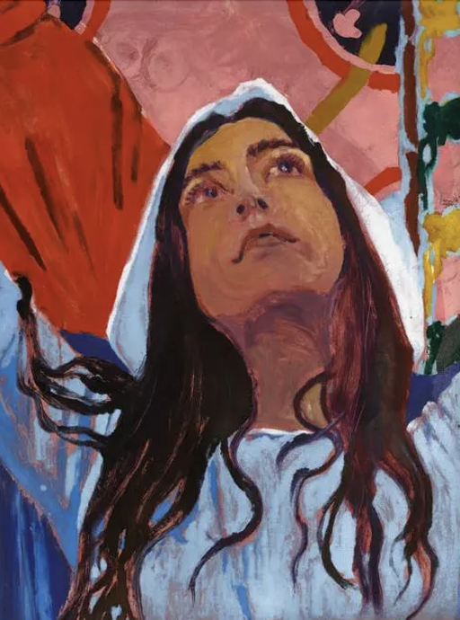 Claire Tabouret: D'un seul souffle at Grand Palais in Paris