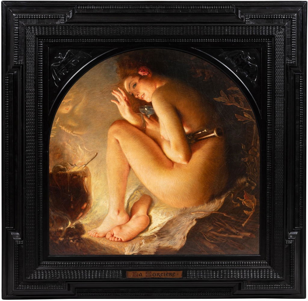 The Sorceress by Jean Jules Antoine Lecomte du Nouy sold for $376,700.
Image courtesy of Sotheby's