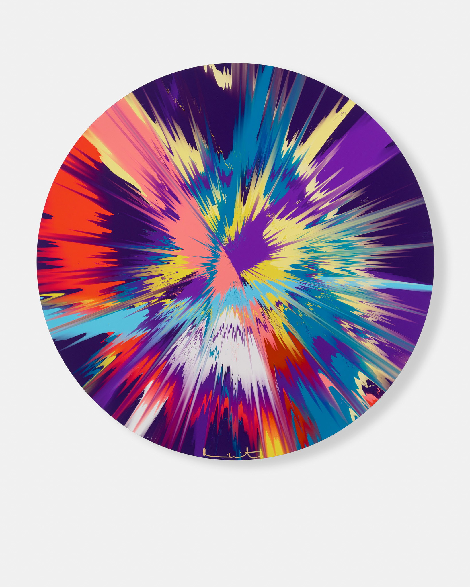 Beautiful, Still Stronger, Almost Serene Looking Vapor Painting image #1 main image