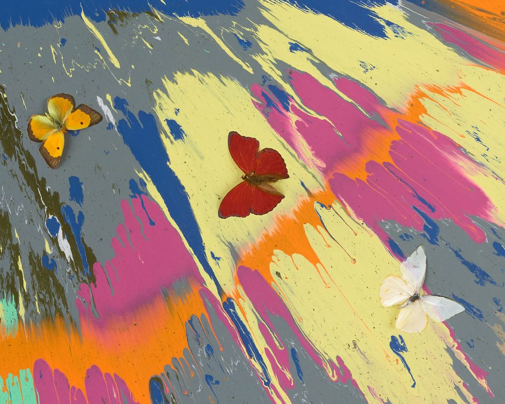 Beautiful Both Sublime and Shocking Painting (with Butterflies) 4