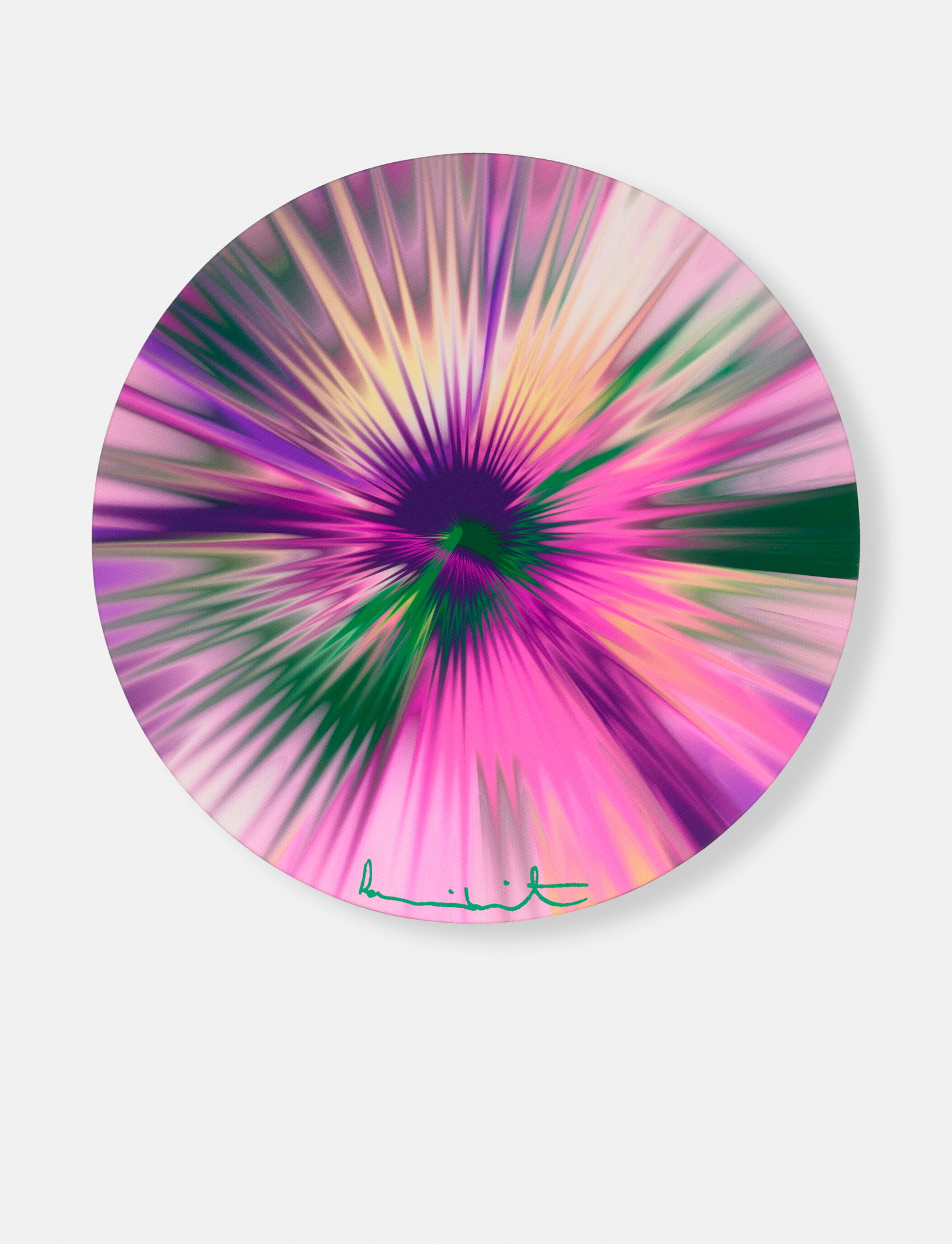 Beautiful, Highly Exuberant, Averse To Happiness, Selfless And Brave Explosion Painting image #1 main image