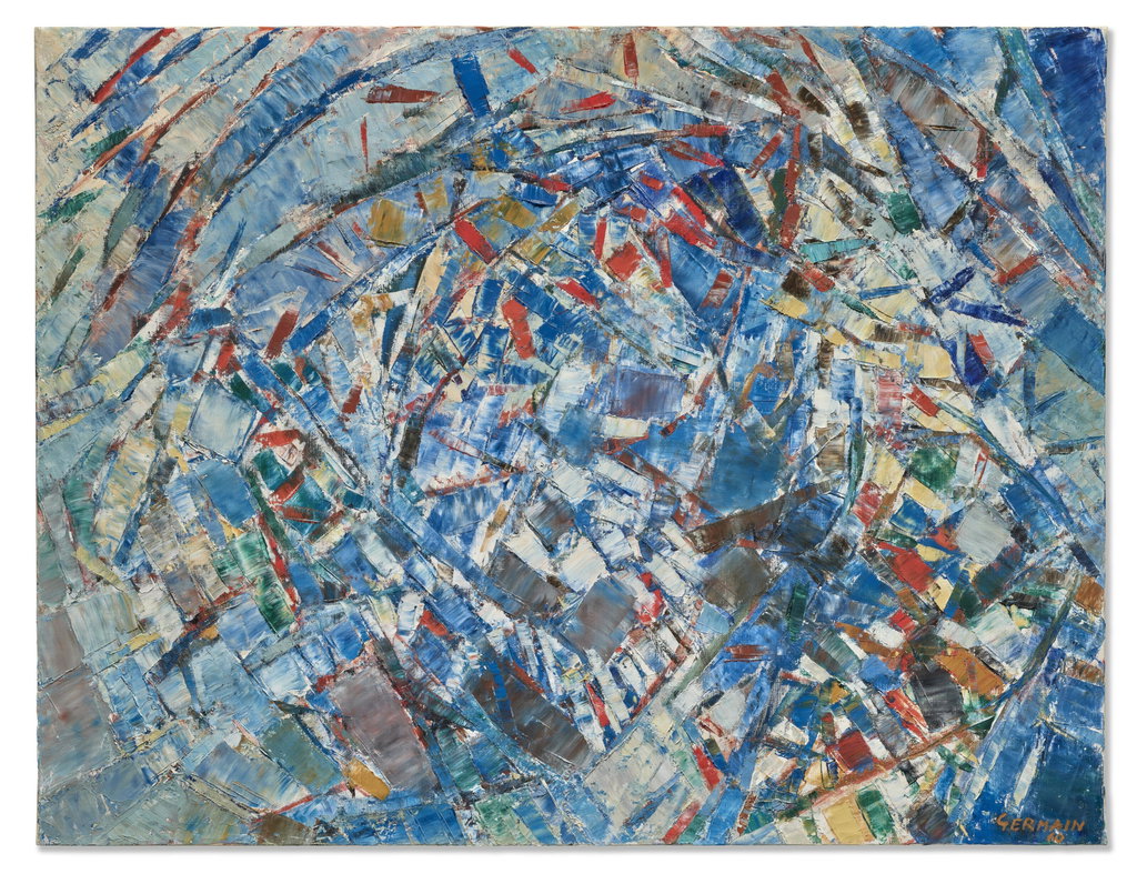 Ronde bleue. Image courtesy of Christie's