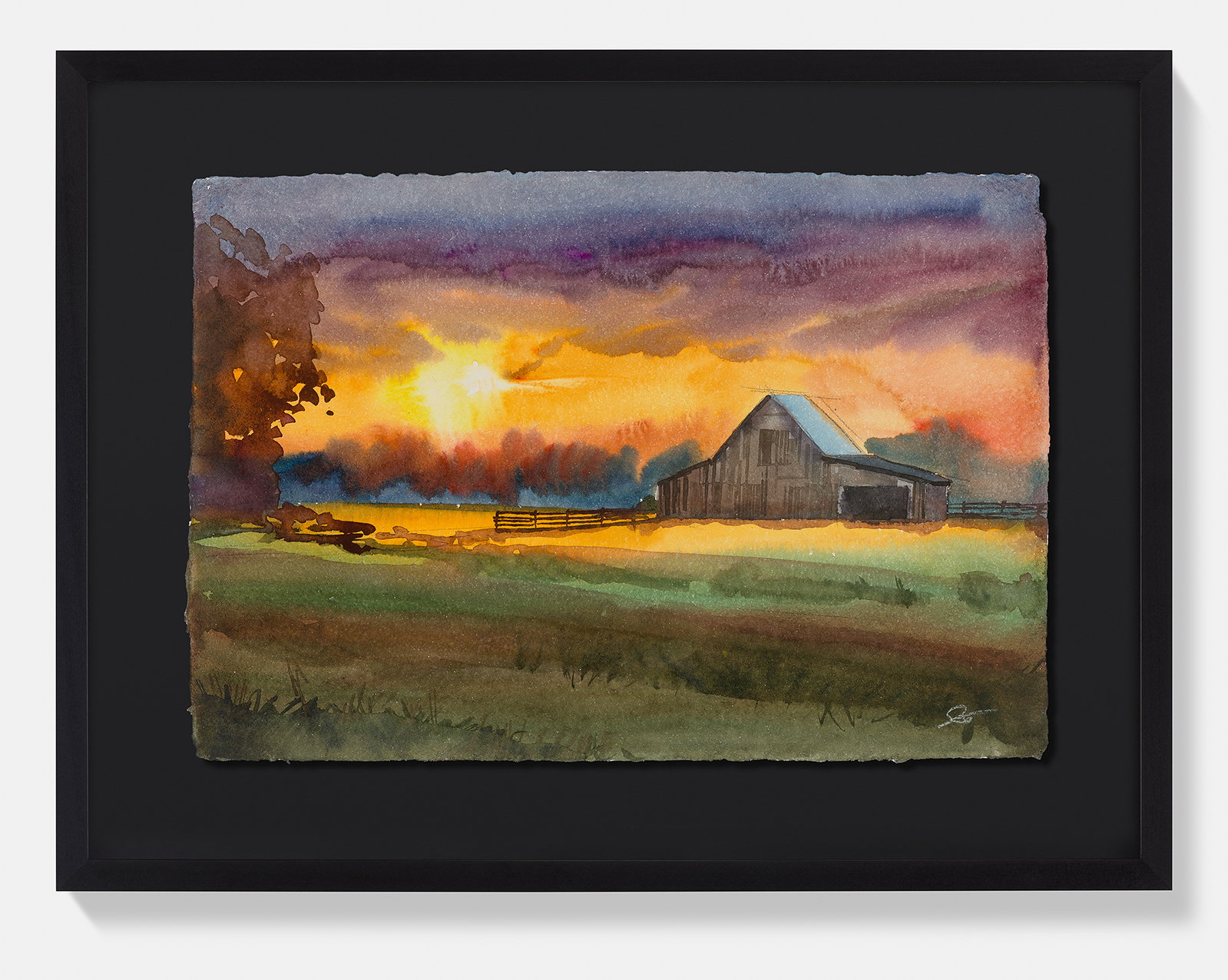 Golden Fields at Dusk 2