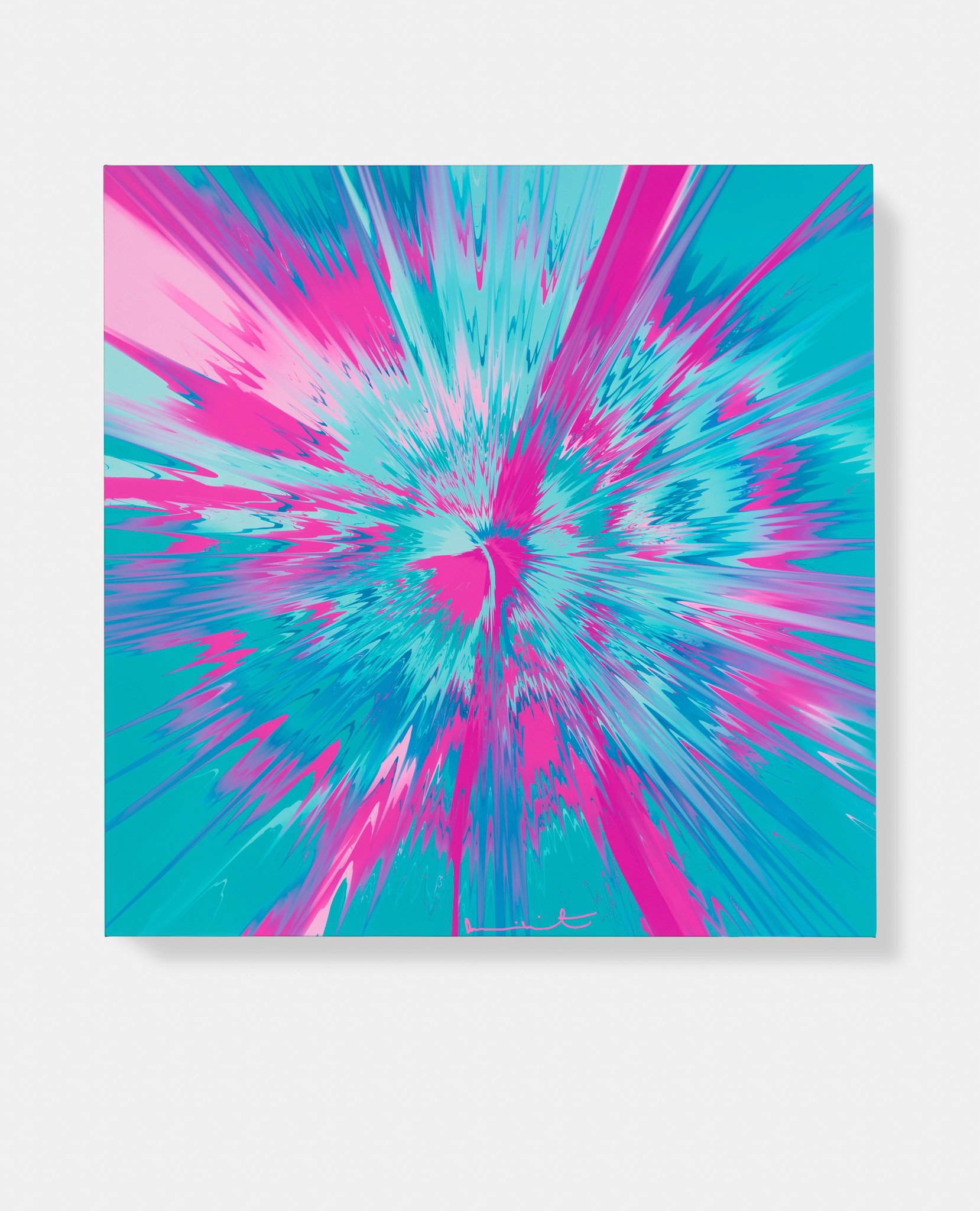 Beautiful, Dauntless Yet Triumphant Vapor Painting image #1 main image