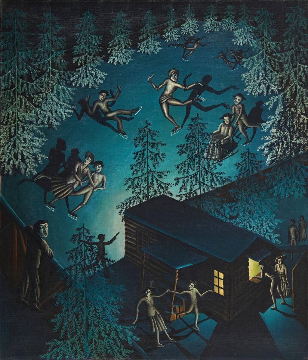 Die schlittschuhläufer (the ice skaters). Image courtesy of Sotheby's