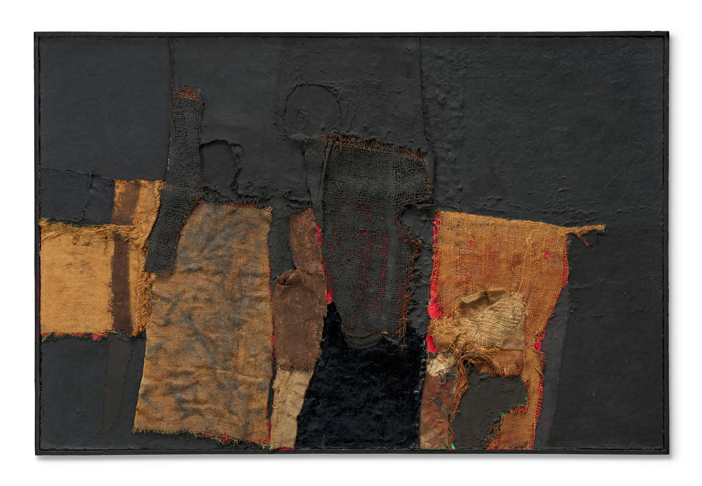 Alberto Burri Work Sells for 98% Above Estimate at Auction