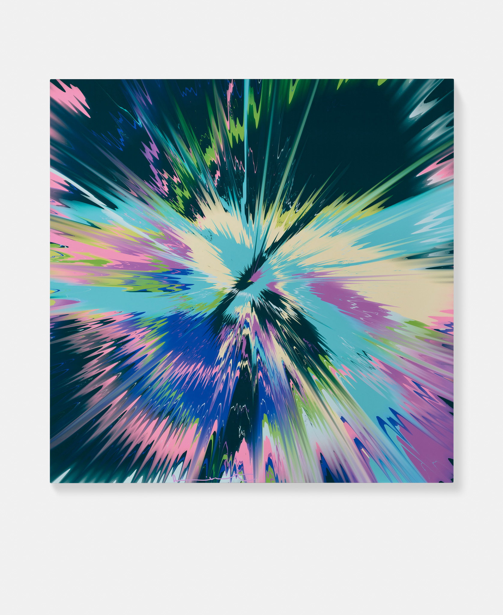 Beautiful, Half Hazy, Utterly Unexpected, Almost Momentous, Strange But Magnificent Vapor Painting image #1 main image