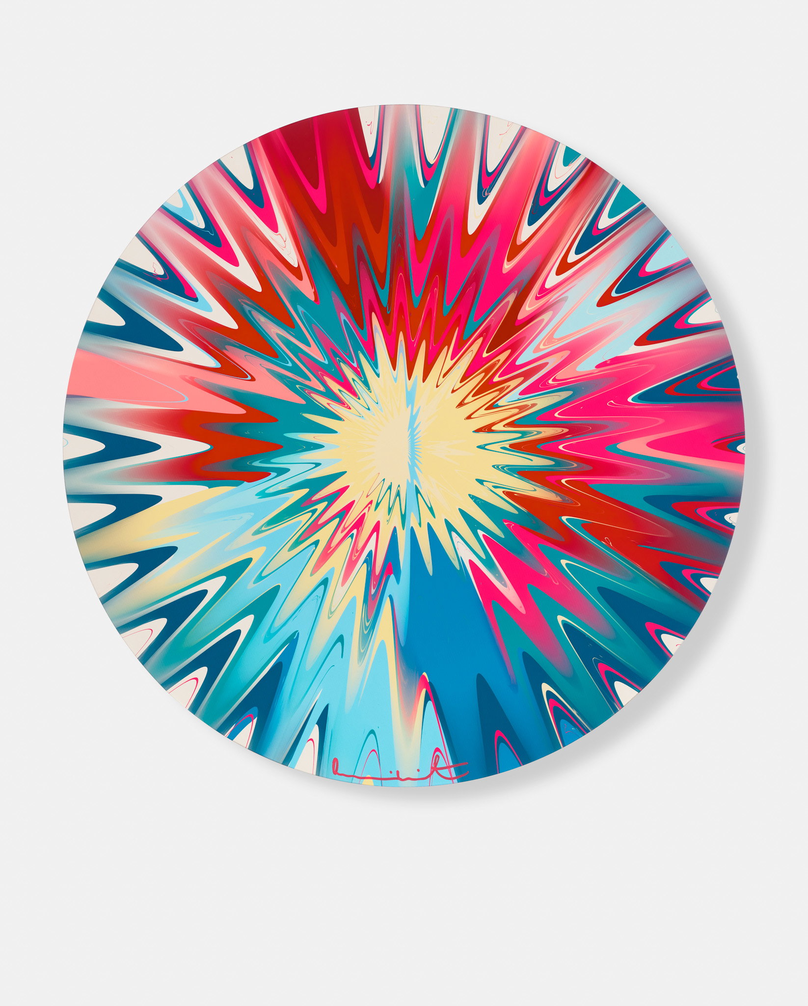 Beautiful, Greater Than Before By Human Guile, Great And Important Implosion Painting image #1 main image