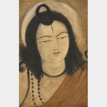 Mohadev (1925). Sold for $21,700 in 2026. Image courtesy of Pundole's