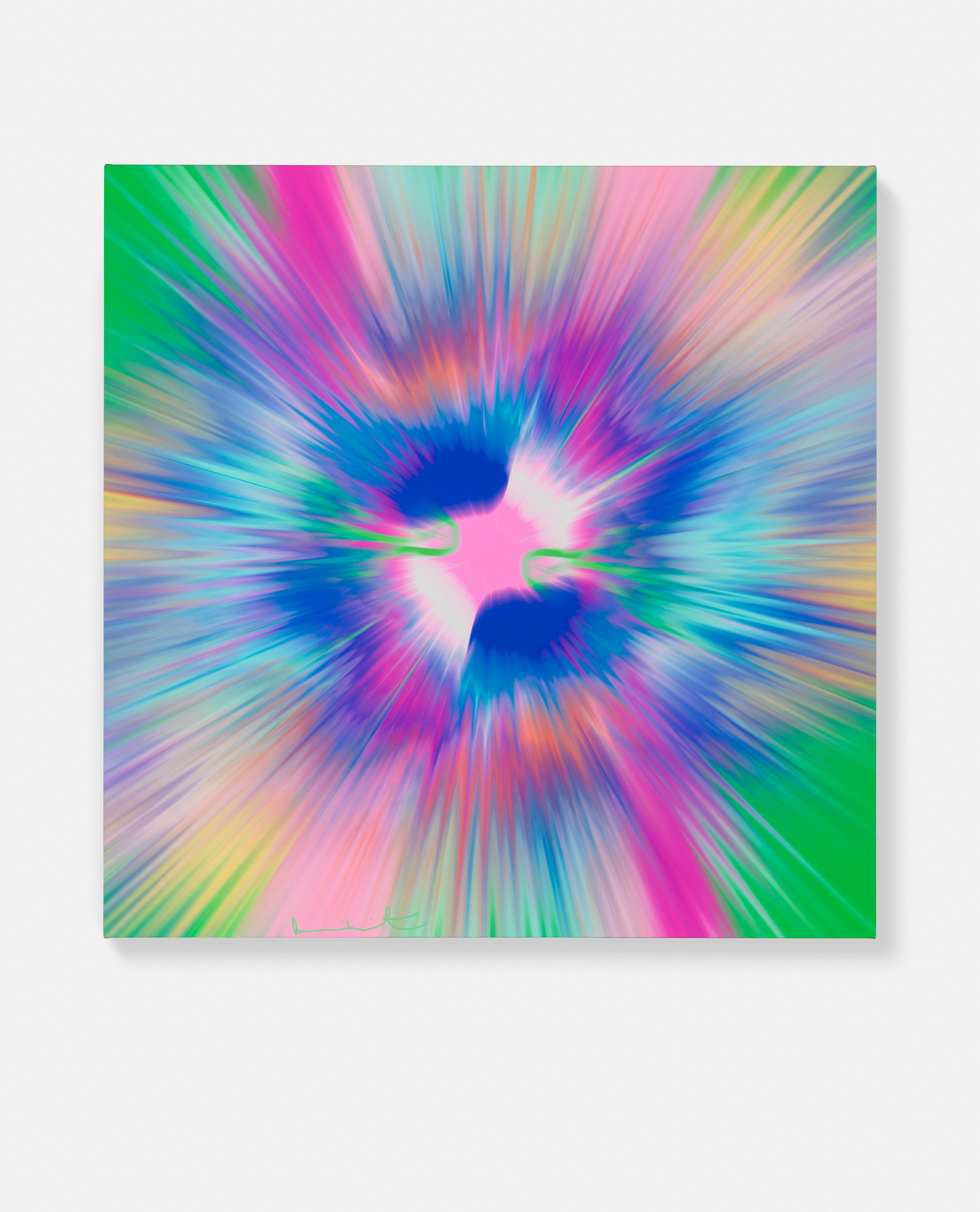 Beautiful, Mere Humanly Created Nebula Painting image #1 main image