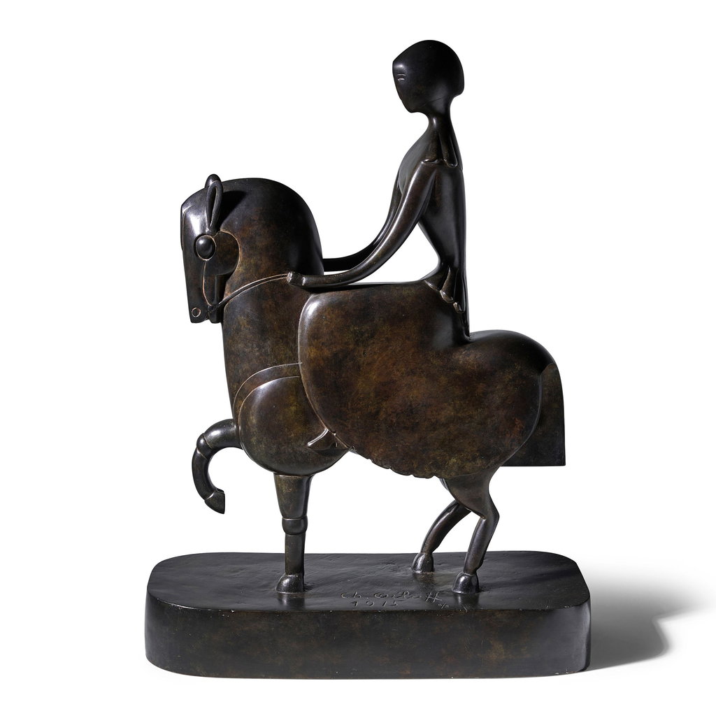 Amazone by Chana Orloff sold for $70,300. Image courtesy of Bonhams