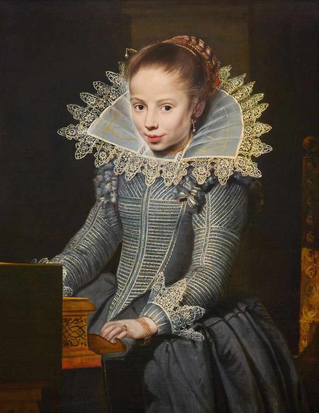 Portrait of a Young Girl at a Virginal. Image courtesy of Sotheby's