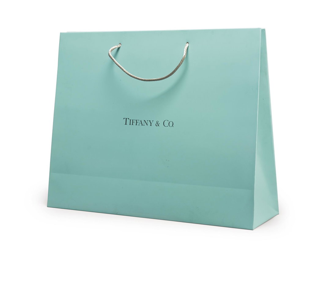 The Wedding Present (tiffany & Co. Shopping Bag) (2006). Sold for $25,000 in 2015. Image courtesy of Sotheby's