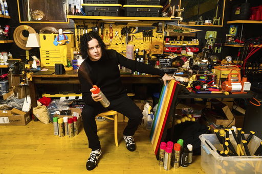 Jack White’s First Art Exhibition Opens at Damien Hirst’s Newport Street Gallery