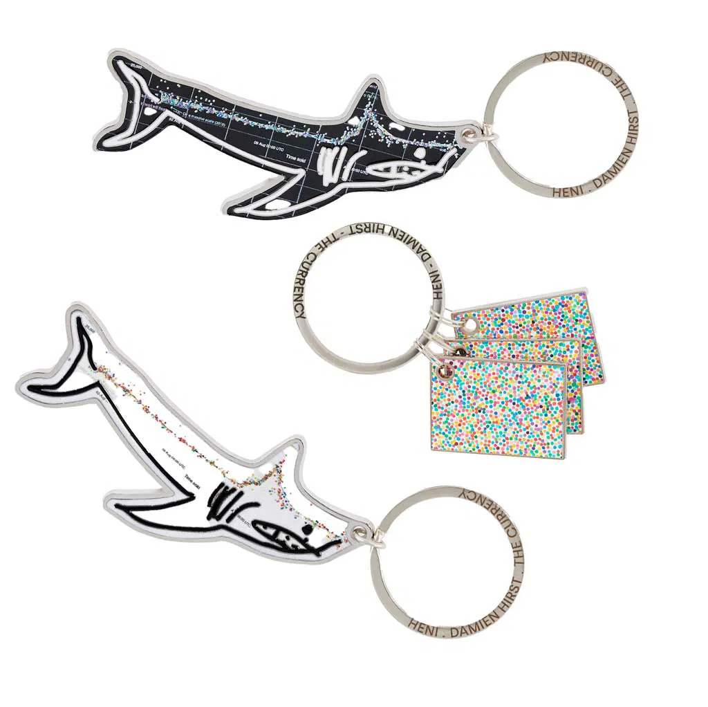 The Currency Black Shark Keyring  image #2