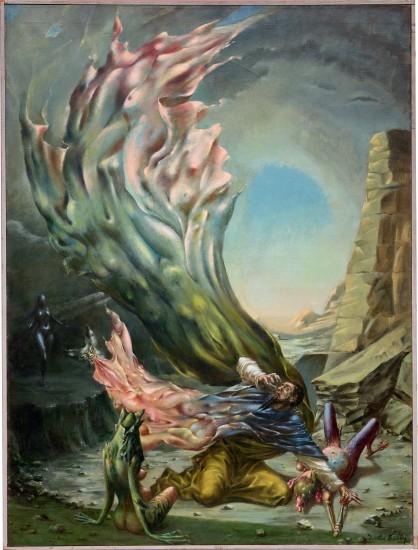 The Temptation of St. Anthony (1945). Sold for $1.15m in 2018. Image courtesy of Christie's